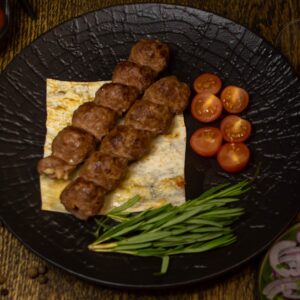 Люля-кебаб из свинины и говядины